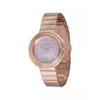 Pierre Cardin sieviešu CF.1010.MR.1 kvarca analogais pulkstenis 32mm rožu zelts