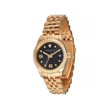 Pierre Cardin Sieviešu CF.1012.MG.1 Kvarca analogais pulkstenis 28mm zelta krāsas nerūsējošais tērauds