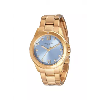 Pierre Cardin sieviešu pulkstenis CF.1009.MG.2 – 34mm nerūsējošā tērauda sieta rokassprādze, zelta krāsā