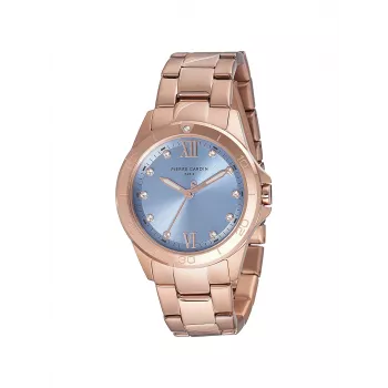 Pierre Cardin sieviešu pulkstenis CF.1009.MR.2 34mm rozā zelta tērauda sieta aproce