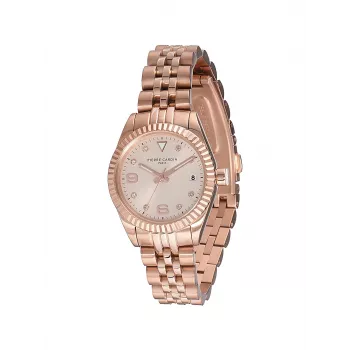 Pierre Cardin Sieviešu Pulkstenis CF.1012.MR 28mm Rozā Zelts Nerūsējošais Tērauds