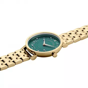 Pierre Cardin sieviešu kvarca pulkstenis CCM.0552 sudraba nerūsējošā tērauda sietiņš 32mm
