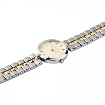 Pierre Cardin sieviešu kvarca pulkstenis CF.0707.SU.G 32mm sudraba tērauda Milānas aproce