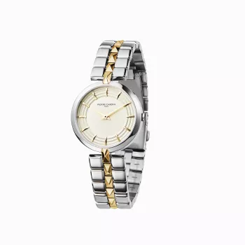 Pierre Cardin sieviešu kvarca pulkstenis CF.0707.SU.G 32mm sudraba tērauda Milānas aproce
