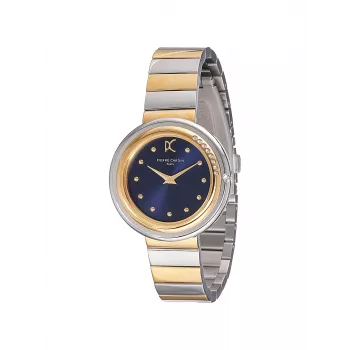 Pierre Cardin Sieviešu Pulkstenis CF.1010.MU 32mm Kvarca Analogais Sudraba Ciparnīca Brūna Ādas Siksniņa