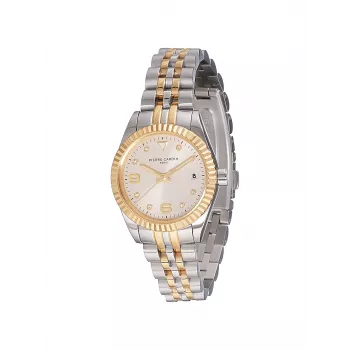 Sieviešu pulkstenis Pierre Cardin CF.1012.MU.4 28mm Nerūsējošā tērauda sieta aproce Sudraba ciparnīca
