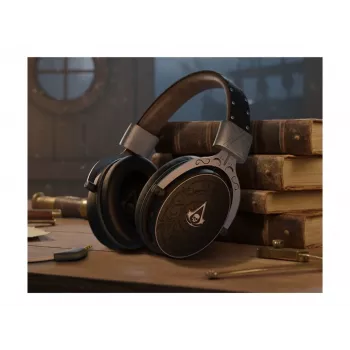 PIXMINDS LEXIP Black Flag Resynced Tatoo bezvadu spēļu austiņas (2.4GHz / Bluetooth 5.0, 50mm draiveri, 25h baterija)