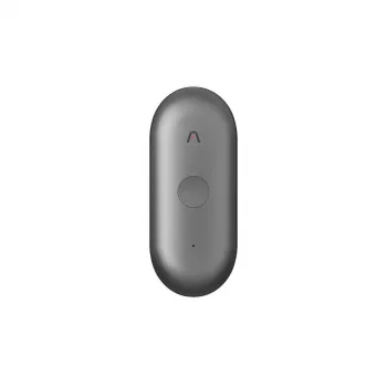 PLAUD NotePin S Black AI Voice Recorder ar 64GB atmiņu, Bluetooth 5.3, USB-C, diviem omnivirziena mikrofoniem, AI trokšņu slāpēšanu, 30h akumulatora darbības laiku