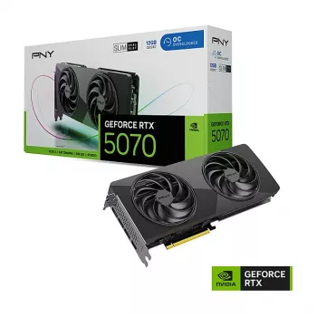 PNY GeForce RTX 5070 Slim OC 12GB GDDR7 videokarte