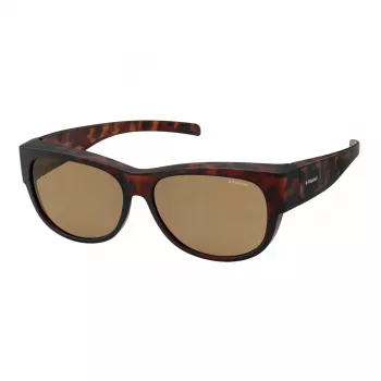 Polaroid Ancillaries PLD9004SMQU Unisex Saulesbrilles - Havana/Tortoise - Brūnas Polarizētas Lēcas - UV400 Aizsardzība