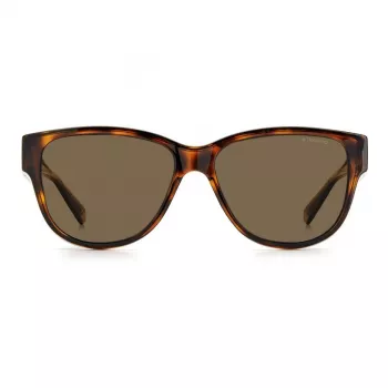 Polaroid Ancillaries Women's Sunglasses PLD9013S9N4 - Black Frame, Grey Polarized Lens