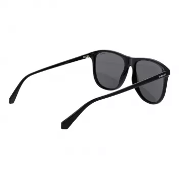 Polaroid vīriešu PLD4178S58807 polarizētās saulesbrilles – melns rāmis, pelēkas lēcas, 58 mm