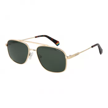 POLAROID vīriešu PLD6235SX56PE polarizētas saulesbrilles – melns rāmis, pelēkas lēcas 56/17/145 mm