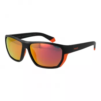 Polaroid Men's Sunglasses PLD7057S60RC2 - Rectangular Polarized 60mm Lens