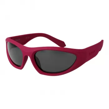 Polaroid PLD 2165/S 59GMY Unisex Polarizētas Saulesbrilles - Tumši Pelēks Rāmis, Pelēka Lēca - 59mm