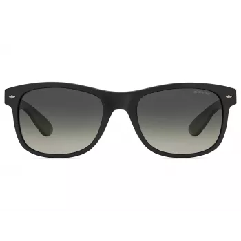 POLAROID PLD1015SDL5LB Vīriešu Polarizētas Saulesbrilles – Matēts Melns Rāmis, Pelēkas Lēcas, 53 mm