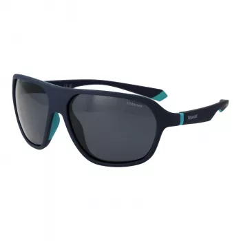 Polaroid PLD2152S58FLL Unisex Square Saulesbrilles - Havana/Brūnas - Polarizētas UV400