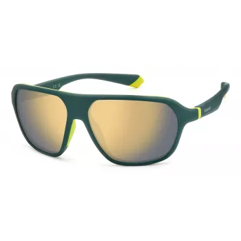 Polaroid PLD2152SDLD Unisex Saulesbrilles - Taisnstūra Polarizēta Lēca 59mm