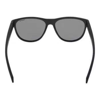 Polaroid PLD2156S56003 Unisex Rectangular Sunglasses - Black Frame, Grey Polarized TAC Lenses, UV400 Protection