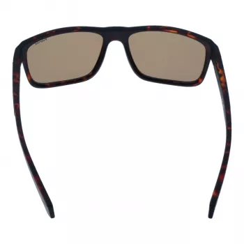 Polaroid PLD2158S58HGC Vīriešu Taisnstūra Saulesbrilles - Melns Rāmis Pelēkas Polarizētas Lēcas 58mm