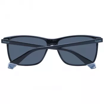 Polaroid PLD4137S58807 Vīriešu Havana taisnstūra polarizētās saulesbrilles