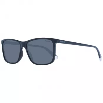 Polaroid PLD4137S58807 Vīriešu Havana taisnstūra polarizētās saulesbrilles