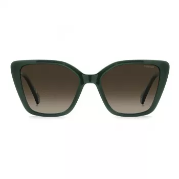 Polaroid PLD4189S1ED Women's Havana Square Sunglasses - Polarized Brown Lenses