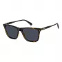 Polaroid PLD4190S086 Vīriešu taisnstūra Havannas saulesbrilles ar polarizētām brūnām lēcām