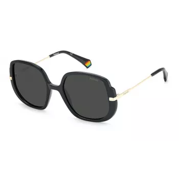 Polaroid PLD6181SKB7 Sieviešu saulesbrilles Havana/Bruņurupuča krāsas rāmis Brūnas polarizētas lēcas 53mm