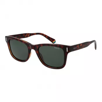 Polaroid PLD6206S51086 Unisex Saulesbrilles Square Havana 51mm