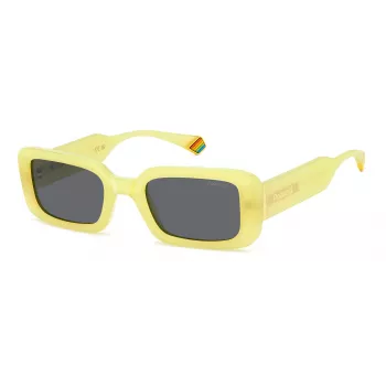 Polaroid PLD6208SX40G Sieviešu Polarizētas Saulesbrilles - Havannas Rāmis, Brūnas Lēcas