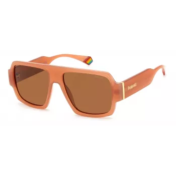 Polaroid PLD6209SX733F Unisex Saulesbrilles Havana Brūna 55mm