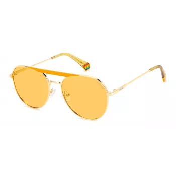 POLAROID PLD6211SXLPE Unisex Rectangular Polarized Sunglasses 57/17/145 mm
