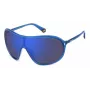 POLAROID PLD6216SPJP Unisex Square Pilot Saulesbrilles Havana Green Polarized