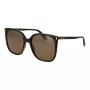 Polaroid PLD6218S56086 Sieviešu Aviator Saulesbrilles Havana Brūnas Polarizētas 56mm