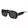 POLAROID PLD6223SX54B3 Unisex Rectangular Sunglasses - Havana Brown - 54/19/140 mm