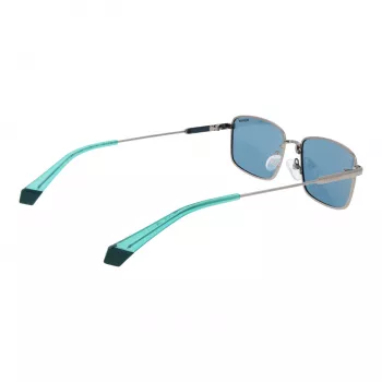 Polaroid PLD6227SX566L Unisex Saulesbrilles Havana Square Frame Green Polarized Lens 56mm