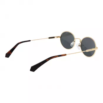 Polaroid PLD6228SX5300 Unisex Saulesbrilles - Melns Rāmis, Pelēkas Lēcas 53mm