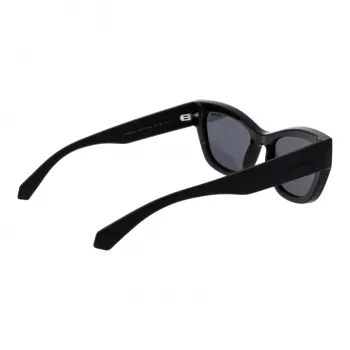 POLAROID PLD6237SX5280 Sieviešu Polarizētas Saulesbrilles – Melns Rāmis, Pelēkas Lēcas, 52mm