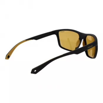 Polaroid PLD7040/S vīriešu saulesbrilles – Havana rāmis, zaļas polarizētas lēcas – 59 mm