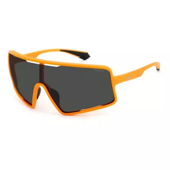 POLAROID SPORT PLD7045S2M5 Vīriešu Polarizētās Sporta Saulesbrilles - 99mm Lēca, 130mm Kājiņa