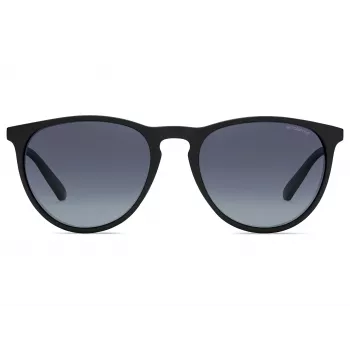 POLAROID Unisex PLD6003NSDL5W Saulesbrilles - Polarizētas Pelēkas Lēcas - Melns Rāmis - 54/19/140 mm