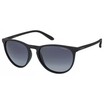 POLAROID Unisex PLD6003NSDL5W Saulesbrilles - Polarizētas Pelēkas Lēcas - Melns Rāmis - 54/19/140 mm