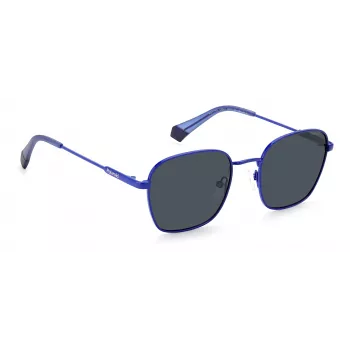 POLAROID Unisex PLD6170SGEGC3 Saulesbrilles - Havana Rāmis, Zaļas Polarizētas Lēcas, 53mm