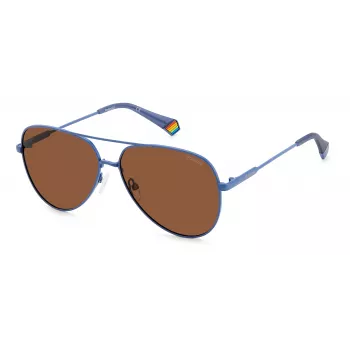 POLAROID Unisex PLD6187SMVUHE Polarized Sunglasses 60/14/145 mm