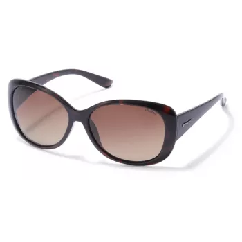 POLAROID Sieviešu saulesbrilles P8317-0BM-LA Havana Brown Rectangular Polarized