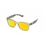 POLICE vīriešu taisnstūra saulesbrilles S194450NVNG - Havana acetāta rāmis ar brūnām gradienta lēcām - UV400 aizsardzība - 50/22/140 mm