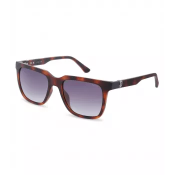 POLICE Men's SPLN34M540878 Saulesbrilles Havana Acetāta Rāmis Brūnas Lēcas 54mm
