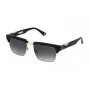 Police Vīriešu Saulesbrilles SPLP25-550300, Melns Rāmis, Pelēkas Lēcas, 55mm