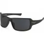 POLICE vīriešu saulesbrilles SPLN37M650I41 Pilot taisnstūra metāla rāmis Gunmetal pelēka lēca 65mm